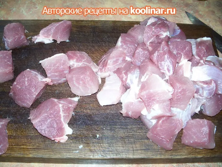 Свинина по-китайски: шаг 1