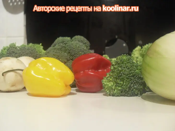 Жаренная акула + паста с чернилами сепии и грибной соус с брокколи на гарнир: шаг 3