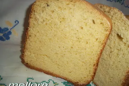 Кукурузный  хлеб на топленом молоке для хп: шаг 1
