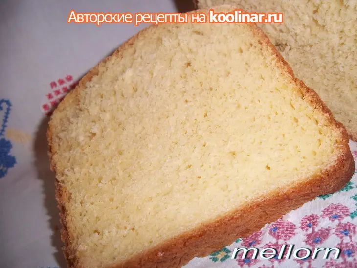 Кукурузный  хлеб на топленом молоке для хп: шаг 2