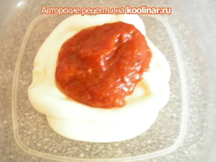 Салат с жареным мясом: шаг 2
