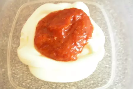 Салат с жареным мясом: шаг 2