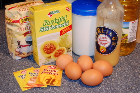 Eierlikör kuchen -пирог с яичным ликёром: шаг 1
