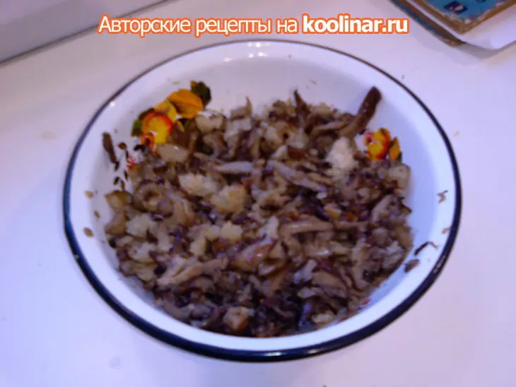 Куриные зразы + бонус-зразы из...макарон: шаг 4