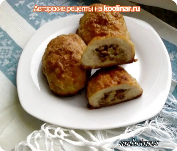 Куриные зразы + бонус-зразы из...макарон: шаг 9