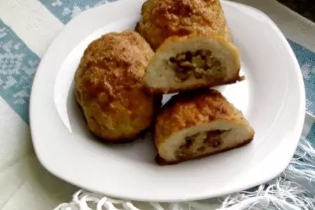 Куриные зразы + бонус-зразы из...макарон: шаг 9