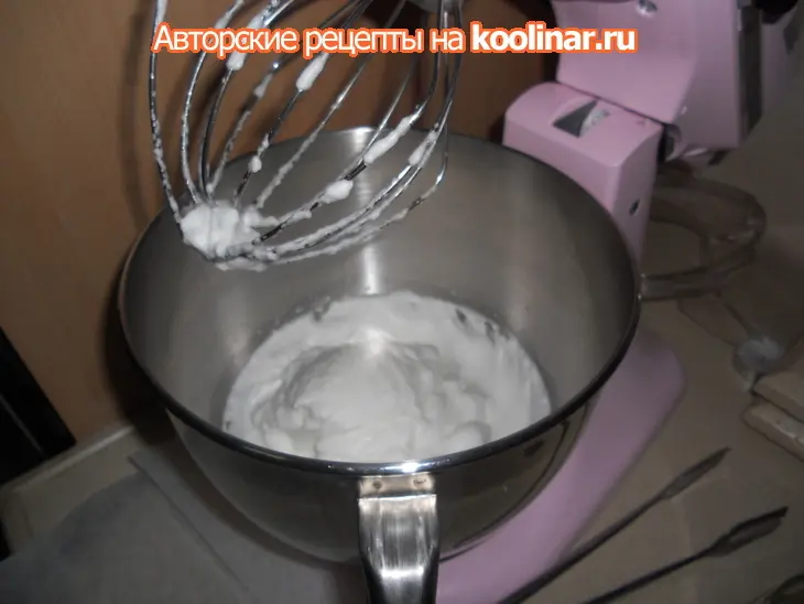 Торт "конкорд": шаг 2