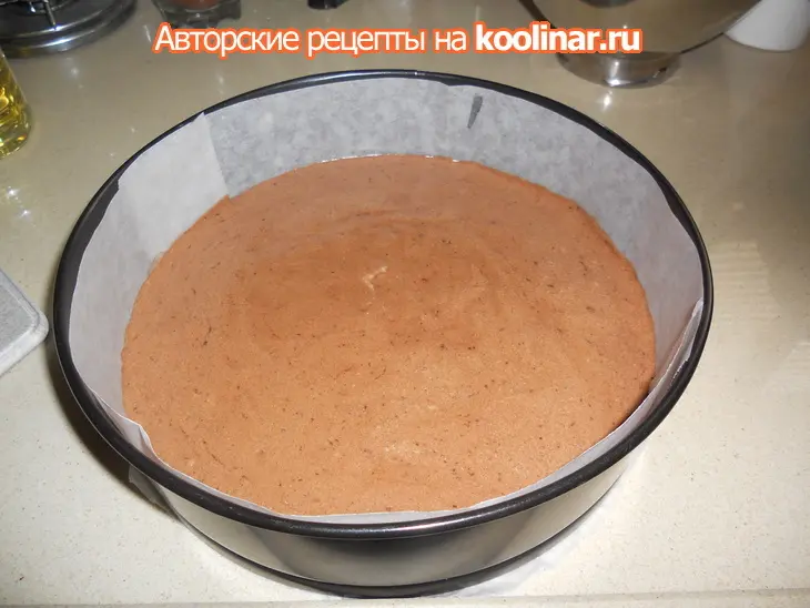 Торт "конкорд": шаг 3