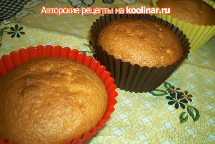 Бюджетный кекс и маффины из серии "гости на пороге": шаг 1