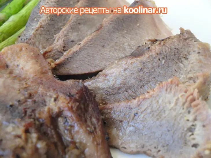 Языки на гриле со спаржей: шаг 9