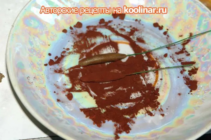 Торт "маша и медведь на рыбалке": шаг 17