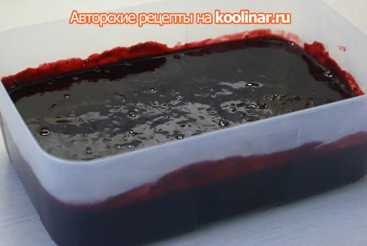 Сорбе (сорбет/сорбэ/щербет) из черной смородины: шаг 7