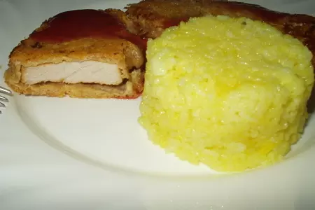 Мясо в мандариновом маринаде и сырной панировке.ужин выходного дня.: шаг 4
