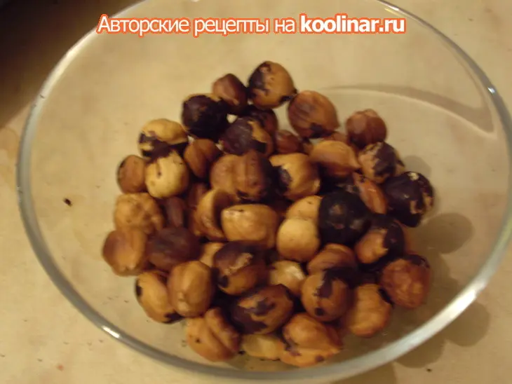 Ванильное какао с шоколадно-фундучным бискотти: шаг 1
