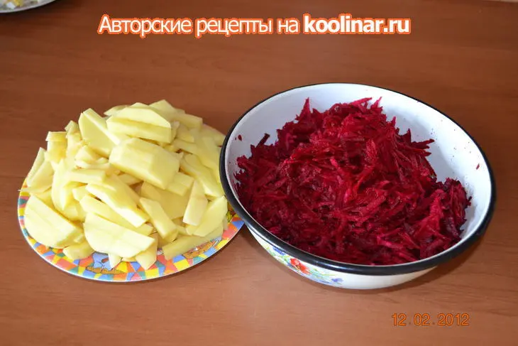 Холодник из свеклы: шаг 2