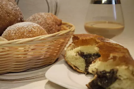 Пончики с маком и орехами: шаг 7