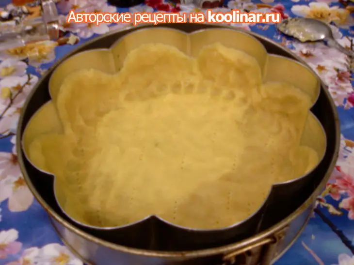 Тарт "творожно-вишнёвая чаша": шаг 3