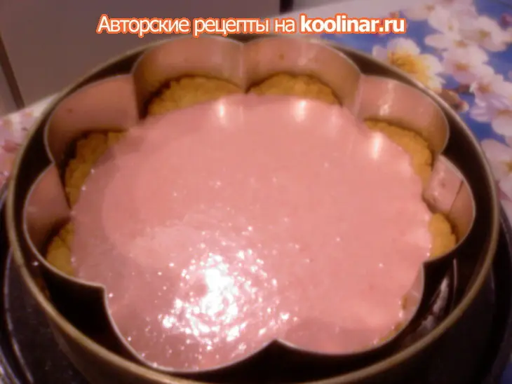 Тарт "творожно-вишнёвая чаша": шаг 6