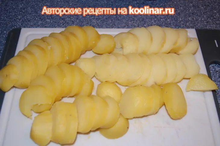 Bechamelkartoffeln -картошка в соусе бешамель: шаг 4