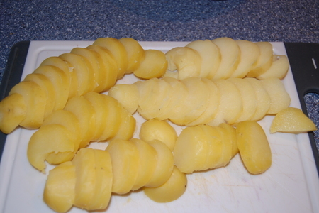 Bechamelkartoffeln -картошка в соусе бешамель: шаг 4