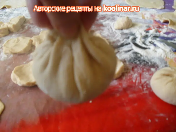 Хинкали: шаг 4