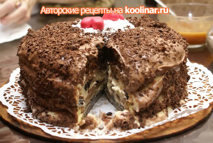 Торт "три толстяка": шаг 4