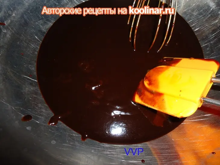 Шоколадный кекс без муки: шаг 1