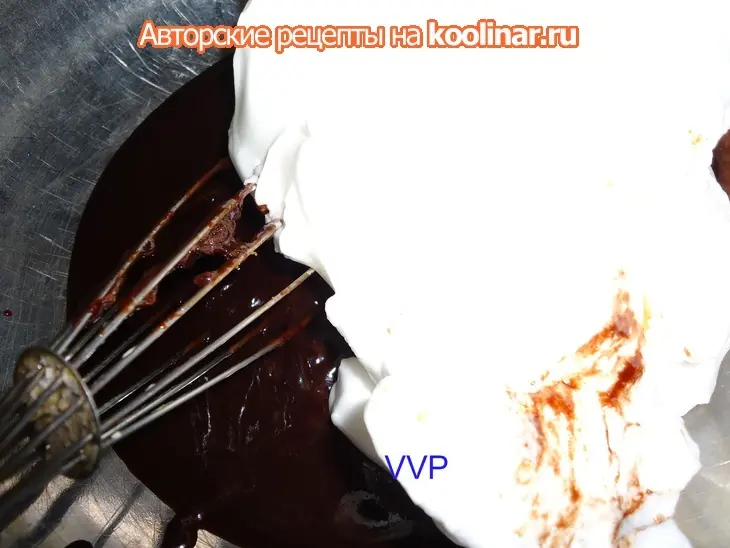 Шоколадный кекс без муки: шаг 3