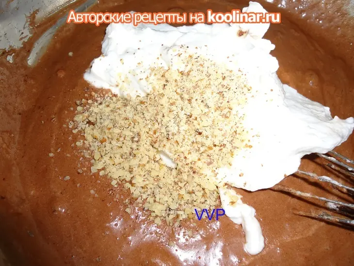 Шоколадный кекс без муки: шаг 4