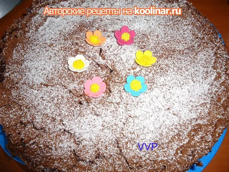 Шоколадный кекс без муки: шаг 7