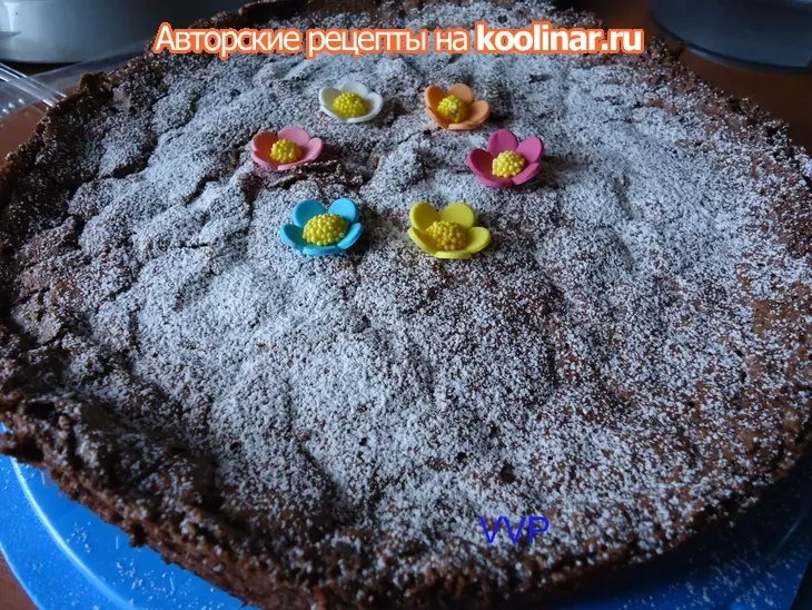 Шоколадный кекс без муки: шаг 8