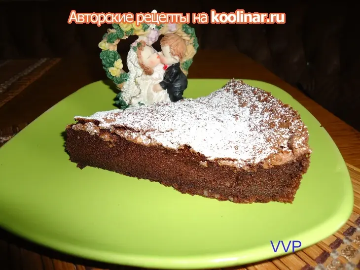 Шоколадный кекс без муки: шаг 9