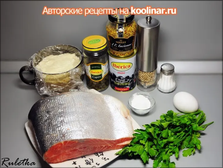 Террин из форели с вкраплением "по раскрашенной душе...".: шаг 5