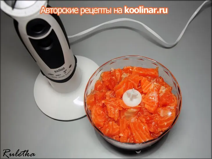 Террин из форели с вкраплением "по раскрашенной душе...".: шаг 7