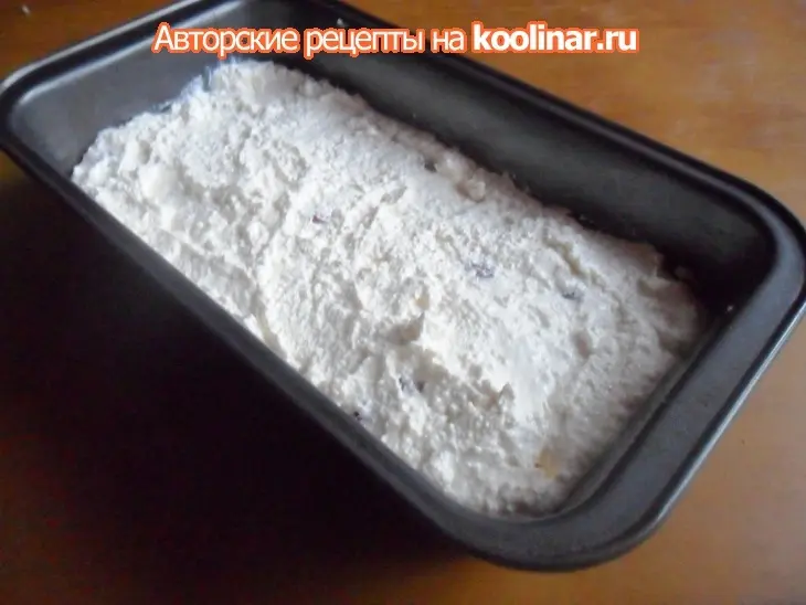 Двухслойная творожная запеканка: шаг 2