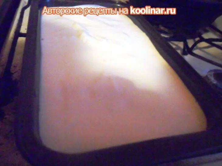 Двухслойная творожная запеканка: шаг 4