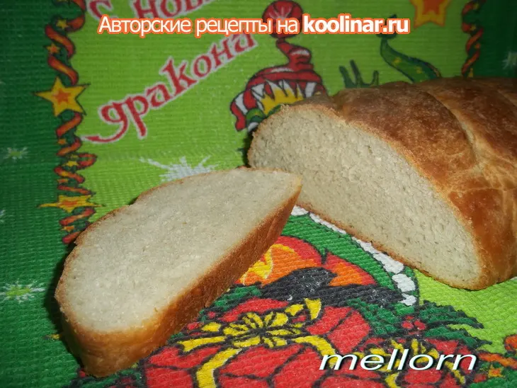 Батон овсяно-пшеничный: шаг 4