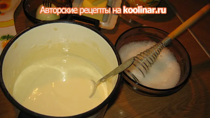 Быстрые блинчики "воздушные": шаг 1