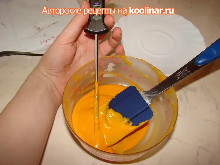 Пирожное "любовь это....": шаг 21