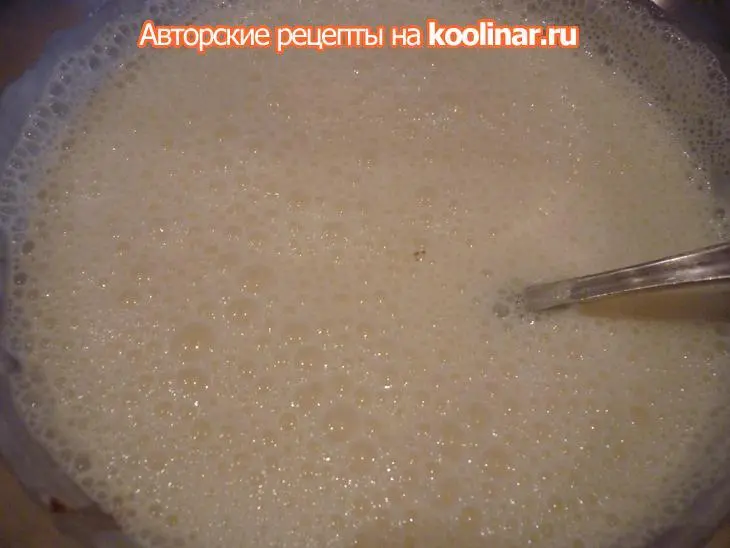 Торт " молочная река, кисельные берега": шаг 5