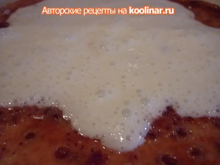 Торт " молочная река, кисельные берега": шаг 7
