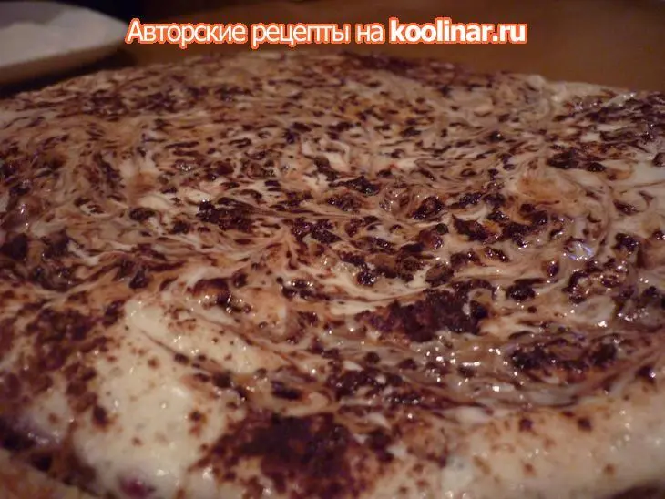 Торт " молочная река, кисельные берега": шаг 9