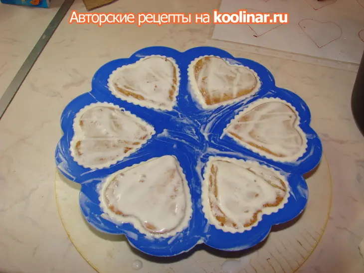 Пирожное "любовь это....": шаг 44
