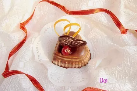 Пирожное "любовь это....": шаг 52