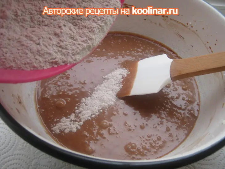 Шоколадный торт "детский трюфель": шаг 3