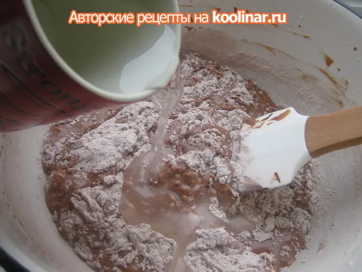 Шоколадный торт "детский трюфель": шаг 4