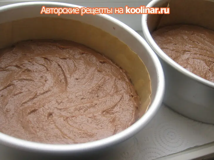 Шоколадный торт "детский трюфель": шаг 5