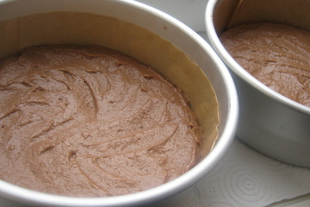 Шоколадный торт "детский трюфель"(chocolate truffle cake).: шаг 5
