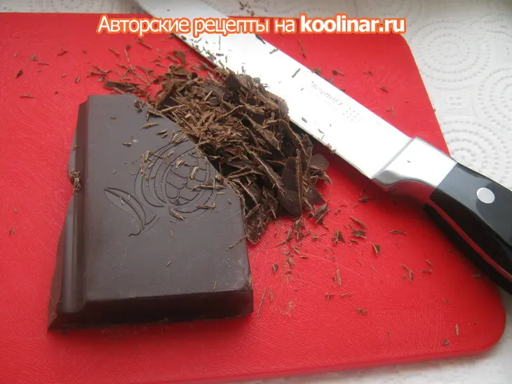 Шоколадный торт "детский трюфель": шаг 7