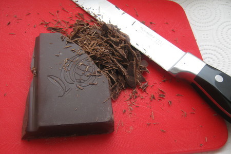 Шоколадный торт "детский трюфель"(chocolate truffle cake).: шаг 7